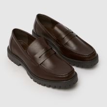 schuh Ravi Chunky Loafer in Brown schuh Ravi Chunky Loafer,3 of 4