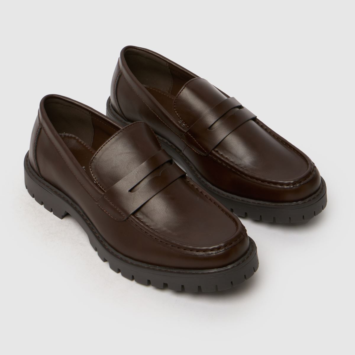 schuh Ravi Chunky Loafer in Brown schuh Ravi Chunky Loafer 4