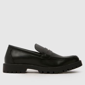 schuh Black Ravi Chunky Loafer Mens Shoes
