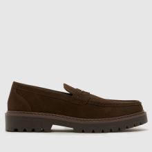 schuh Rex Chunky Loafer in Brown schuh Rex Chunky Loafer,1 of 4