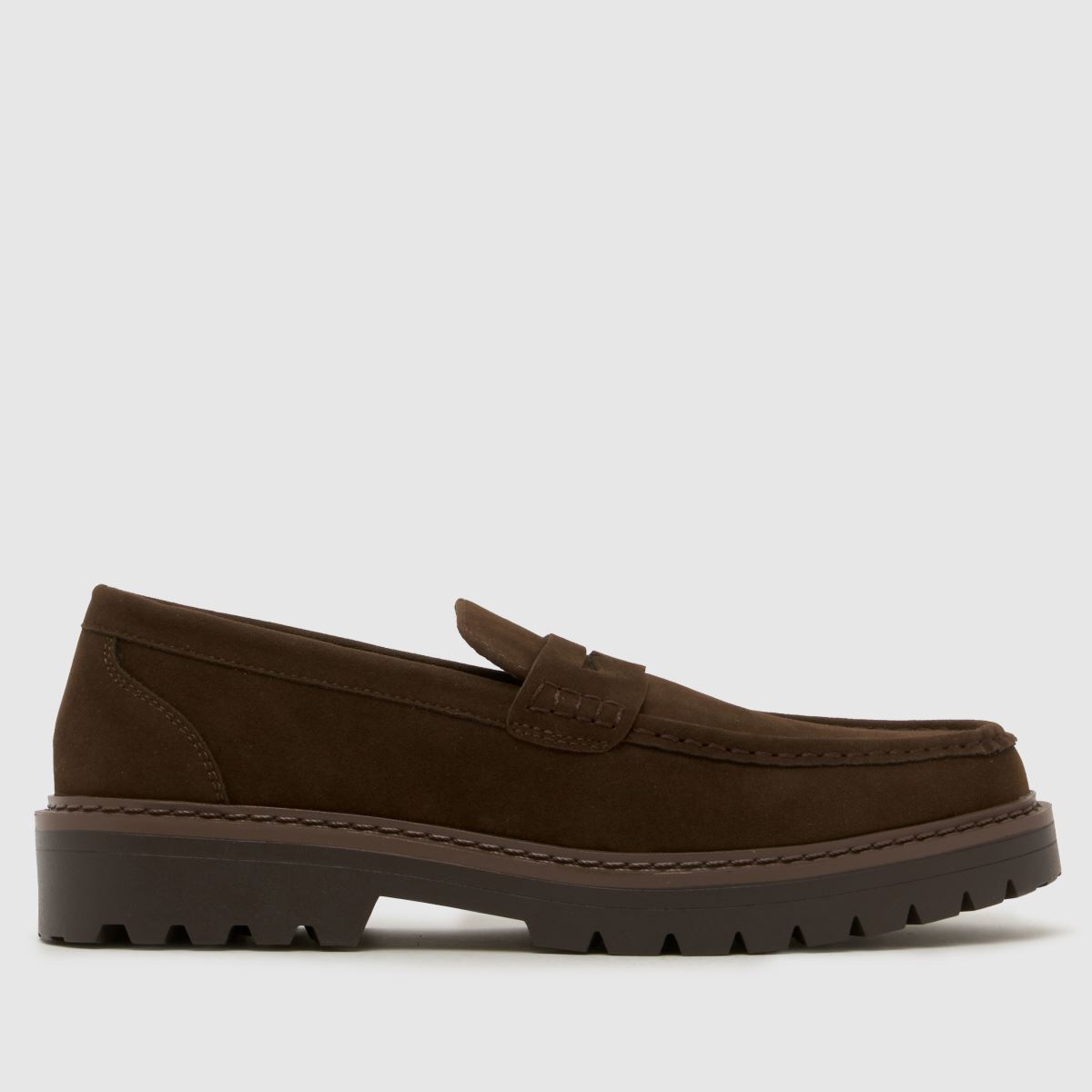 schuh Rex Chunky Loafer in Brown schuh Rex Chunky Loafer
