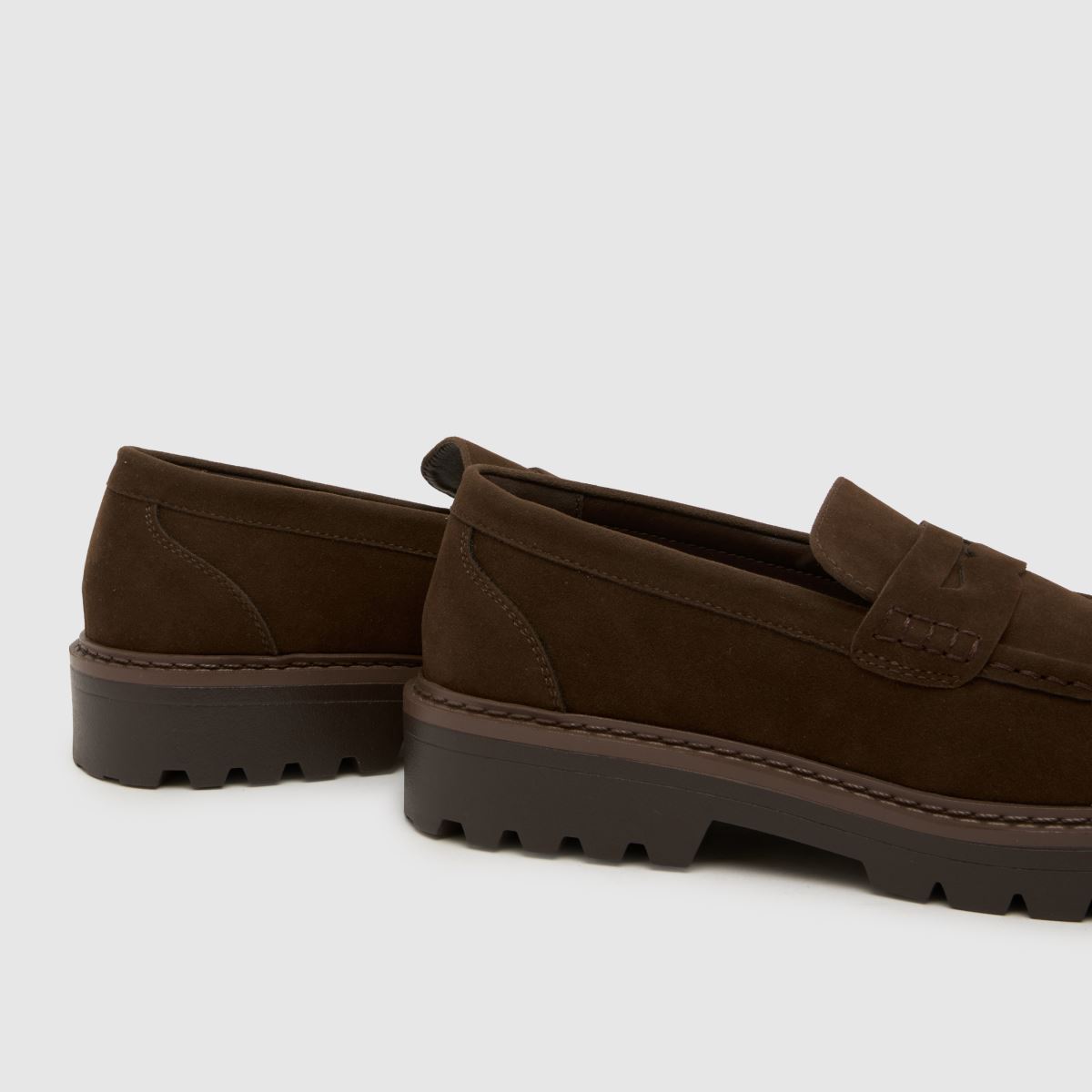 schuh Rex Chunky Loafer in Brown schuh Rex Chunky Loafer 7