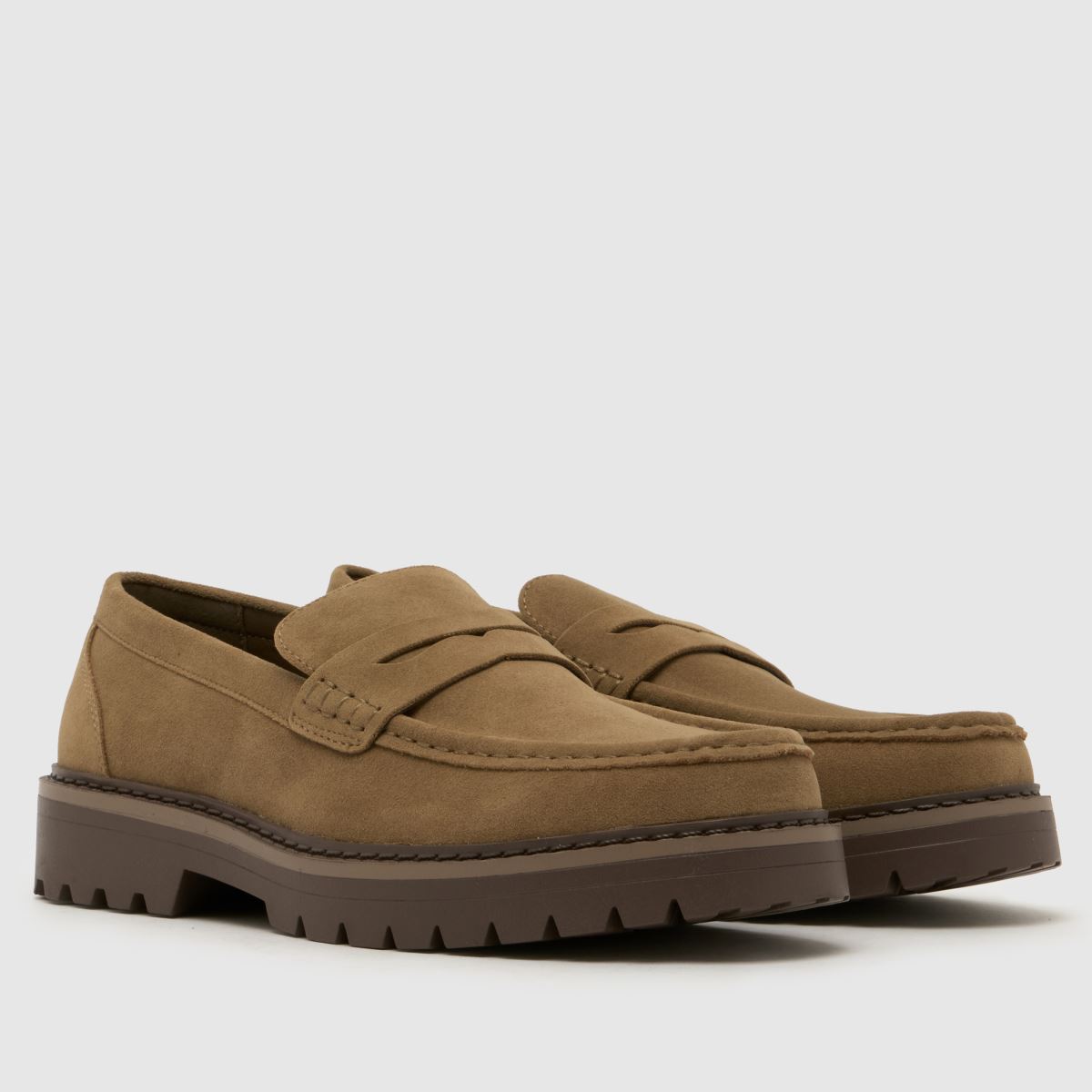 schuh Rex Chunky Loafer in Taupe schuh Rex Chunky Loafer 1