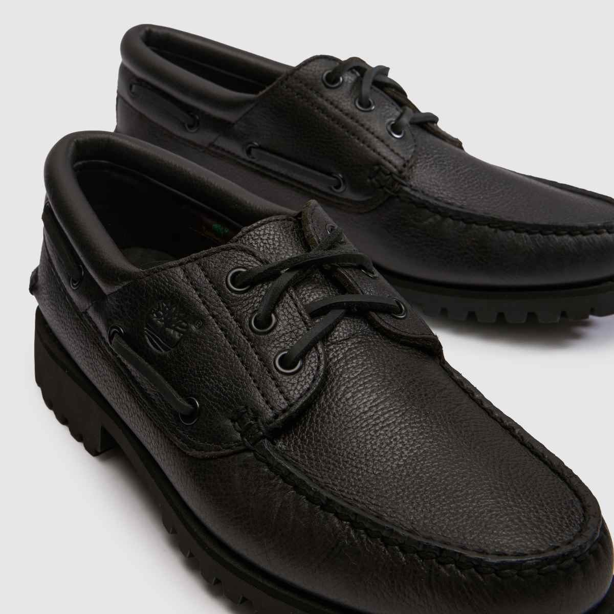 Timberland Authentic Boat in Black Timberland Authentic Boat 4