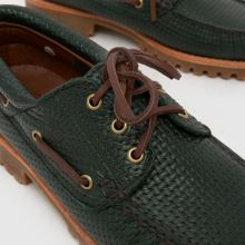 Timberland Authentic Woven Boat in Green Timberland Authentic Woven Boat,3 of 4