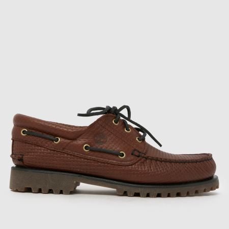 Mens Brown Timberland Classic 3 Eye Boat Shoes | schuh