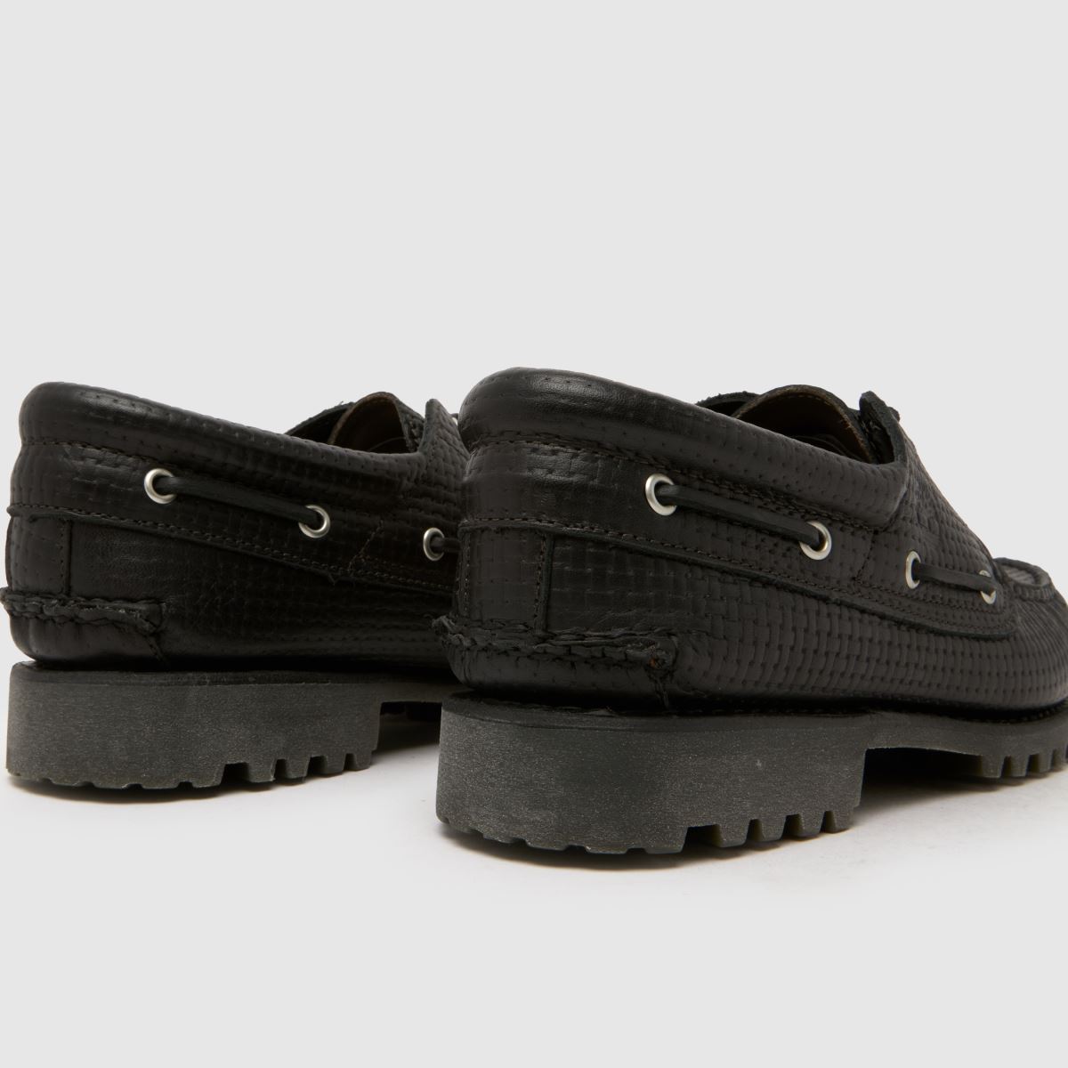 Timberland Authentic Woven Boat in Black Timberland Authentic Woven Boat 7