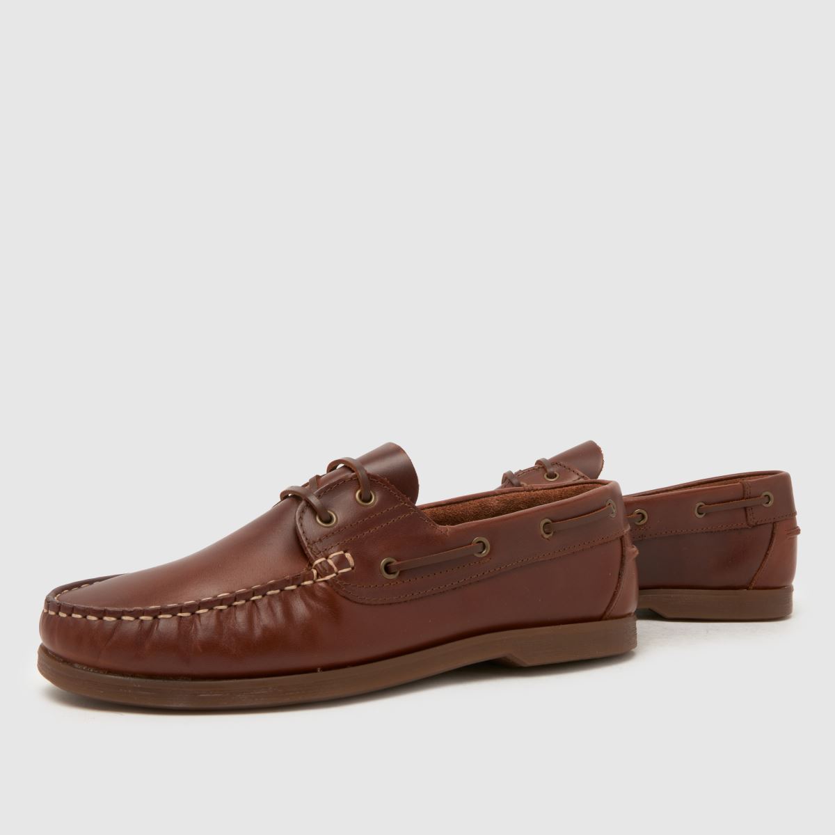 schuh Patient Leather Boat in Brown schuh Patient Leather Boat 7