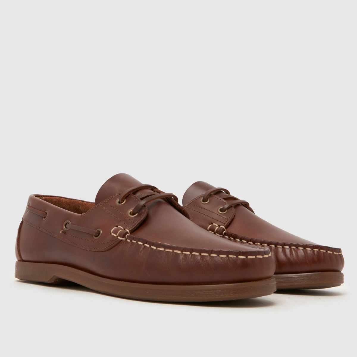 schuh Patient Leather Boat in Brown schuh Patient Leather Boat 8