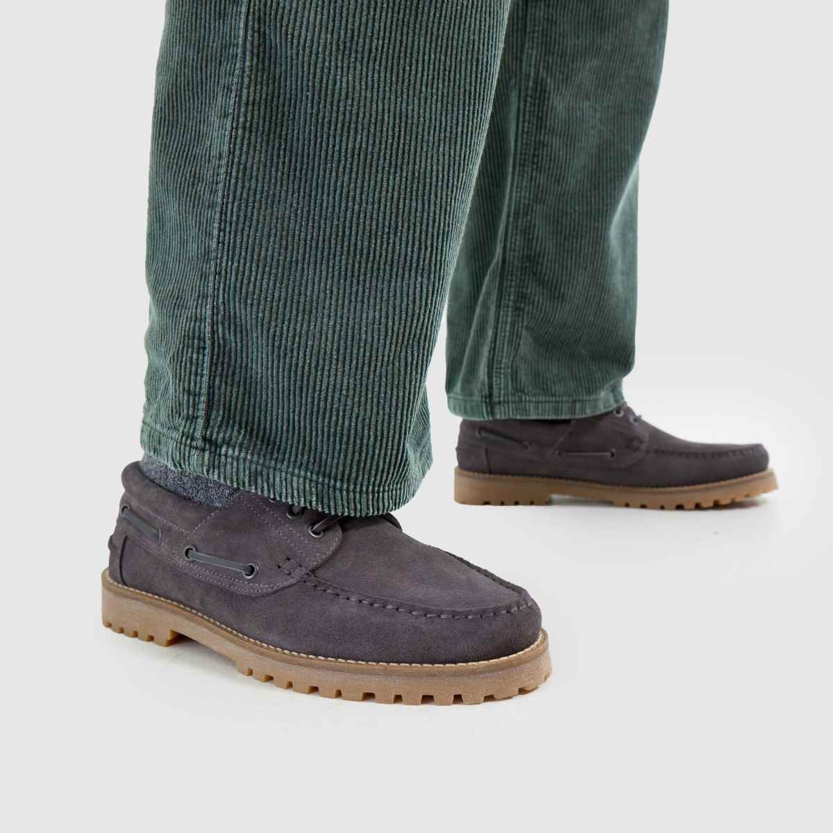 Mens Grey schuh Princeton Boat Shoes | schuh