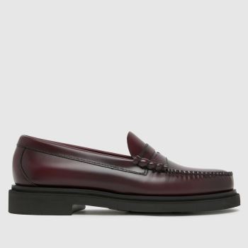 G.H. BASS Burgundy Weejun Larson Penny Loafer Mens Shoes