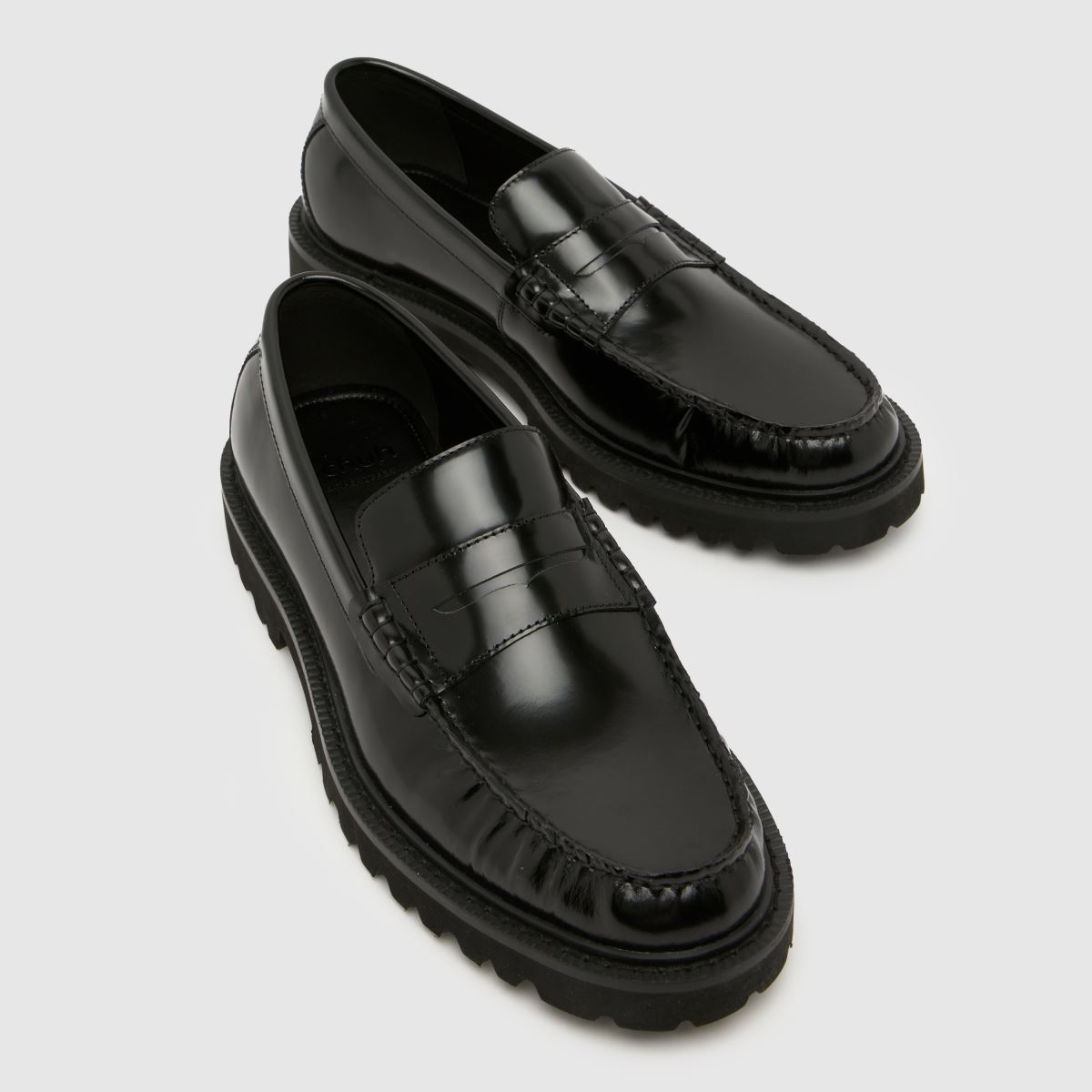 schuh Rudy Leather Loafer in Black schuh Rudy Leather Loafer 4