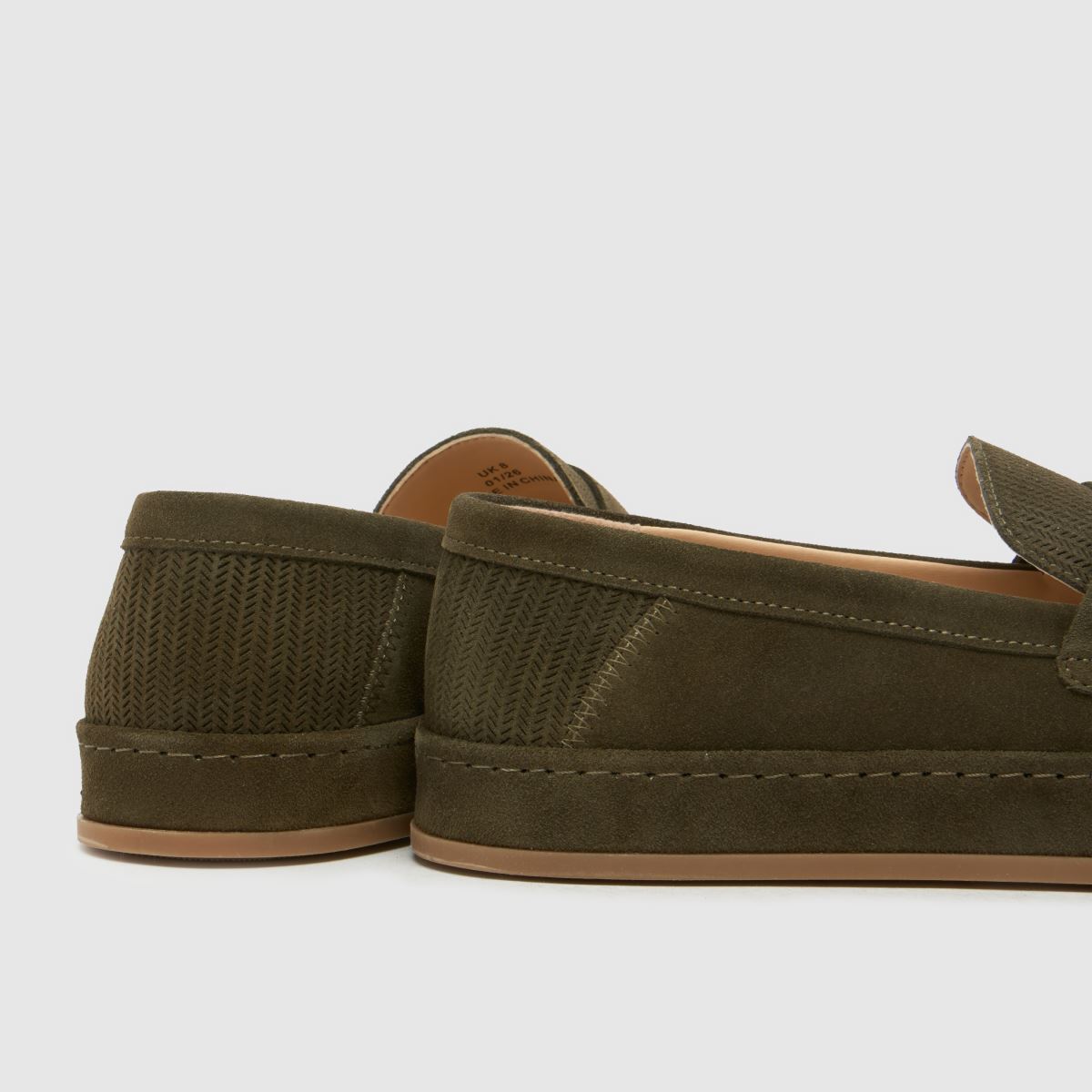 Herren schuh Khaki Racer Suede Loafer Schuhe schuh Racer Suede Loafer 7