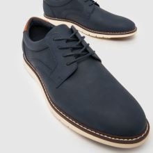 schuh Pedro White Sole Derby in Navy schuh Pedro White Sole Derby,3 of 4