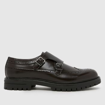 schuh Burgundy Rumour Brogue Mens Shoes