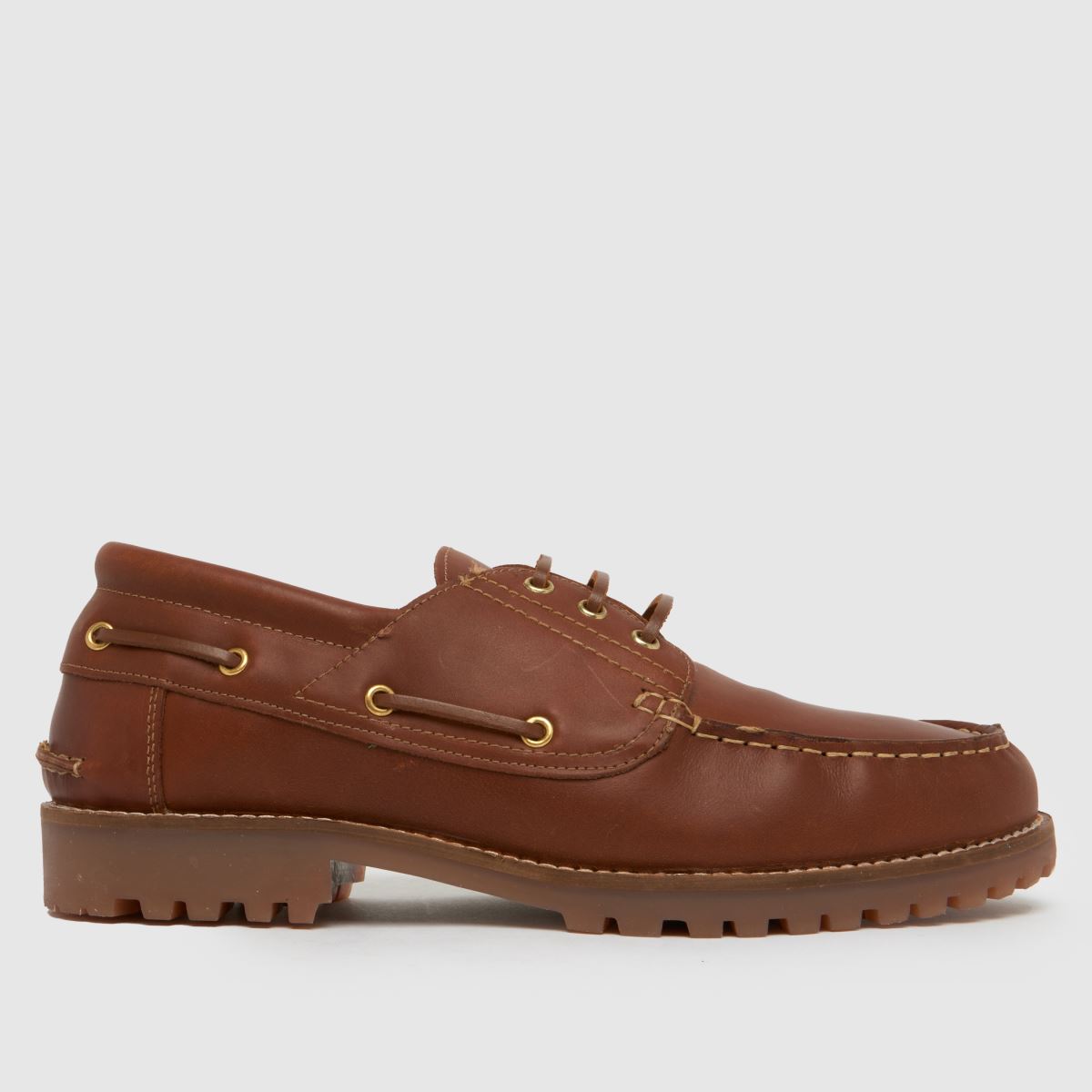 Palmer Leather Boat Shoe  in