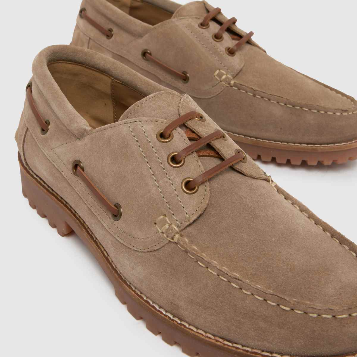 schuh Palmer Boat in Taupe schuh Palmer Boat 4