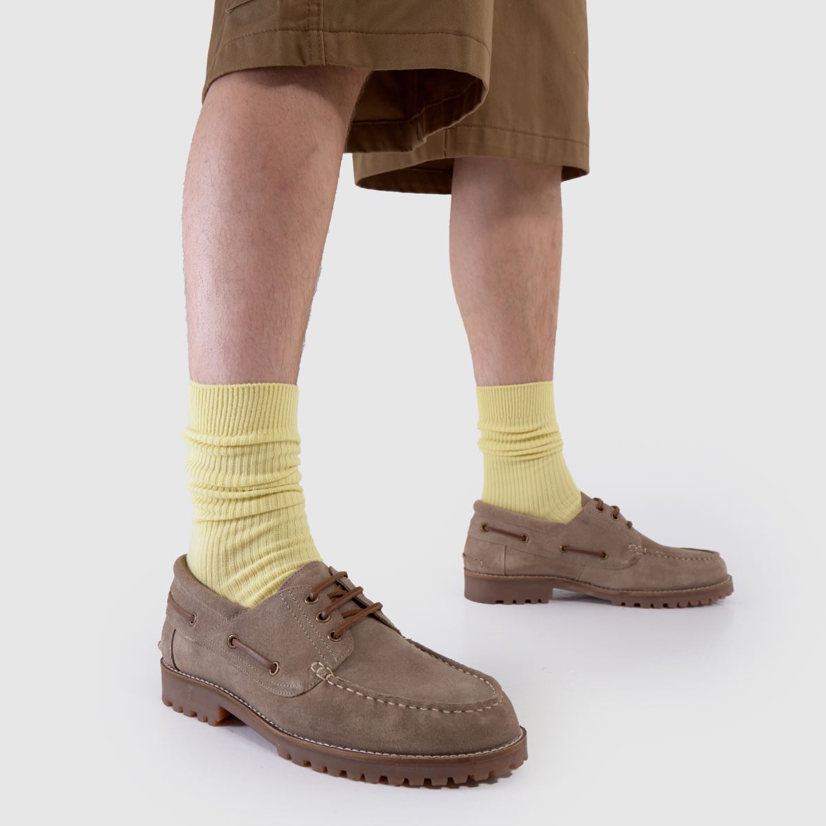 schuh Palmer Boat in Taupe schuh Palmer Boat 8