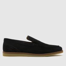 schuh Risk Suede Loafer in Navy schuh Risk Suede Loafer,1 of 4