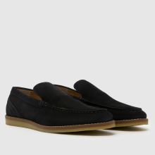 schuh Risk Suede Loafer in Navy schuh Risk Suede Loafer,2 of 4