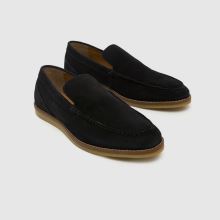 schuh Risk Suede Loafer in Navy schuh Risk Suede Loafer,3 of 4
