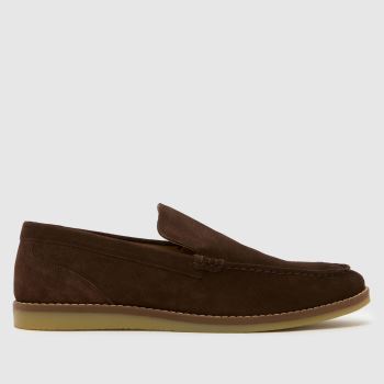schuh Braun Risk Suede Loafer Herren Schuhe