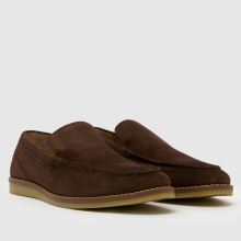 schuh Risk Suede Loafer in Brown schuh Risk Suede Loafer,2 of 4