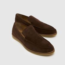 schuh Risk Suede Loafer in Brown schuh Risk Suede Loafer,3 of 4