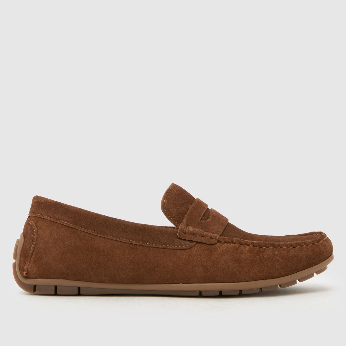 Rust Suede Driver  in