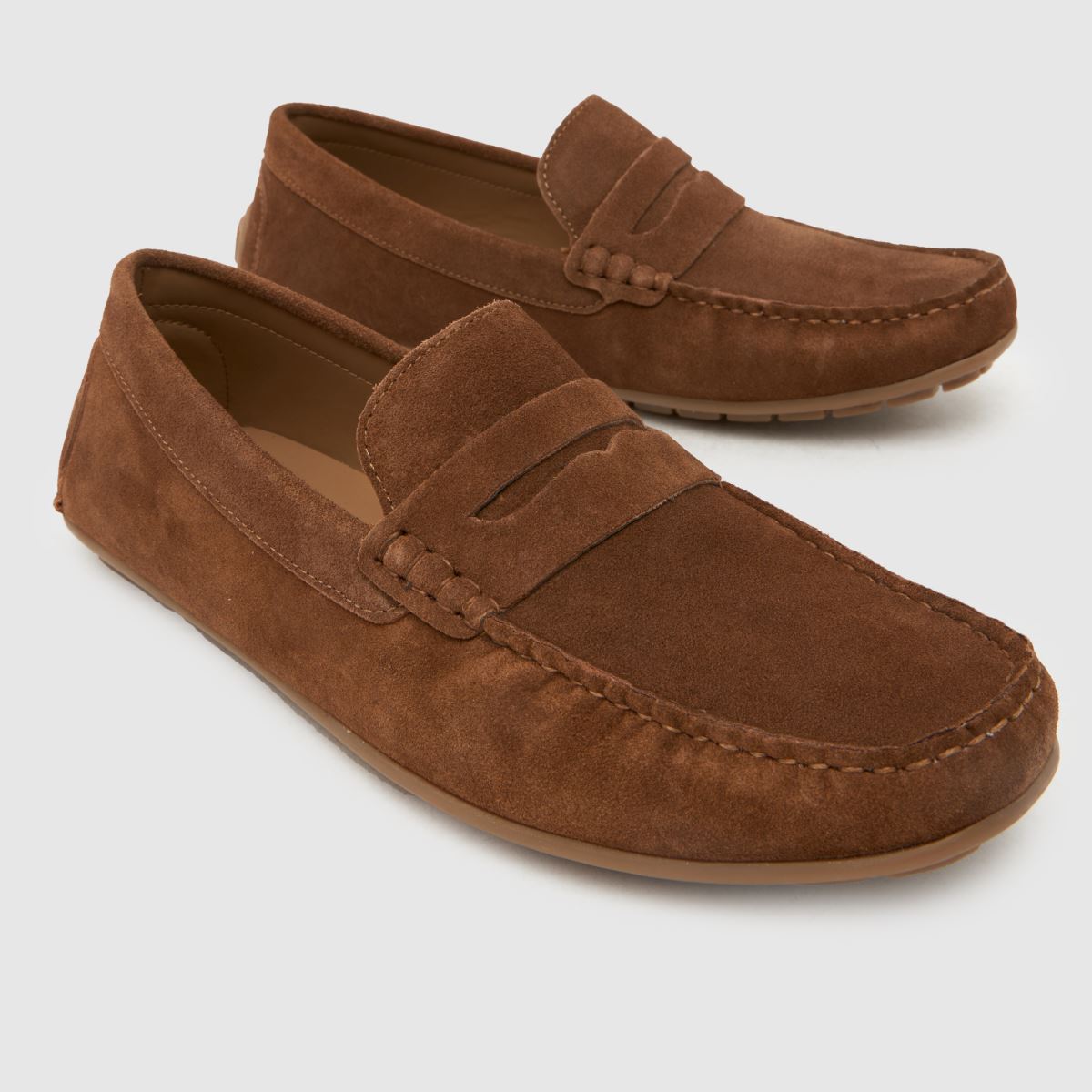 schuh Rust Suede Driver in Tan schuh Rust Suede Driver 4