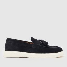 schuh Percy Suede Tassel Loafer in Navy schuh Percy Suede Tassel Loafer,1 of 4