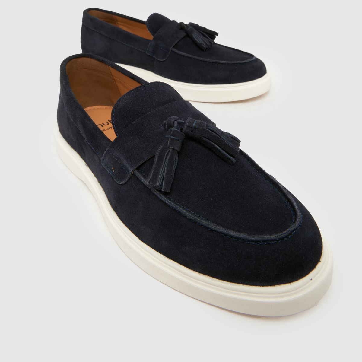 schuh Percy Suede Tassel Loafer in Navy schuh Percy Suede Tassel Loafer 4