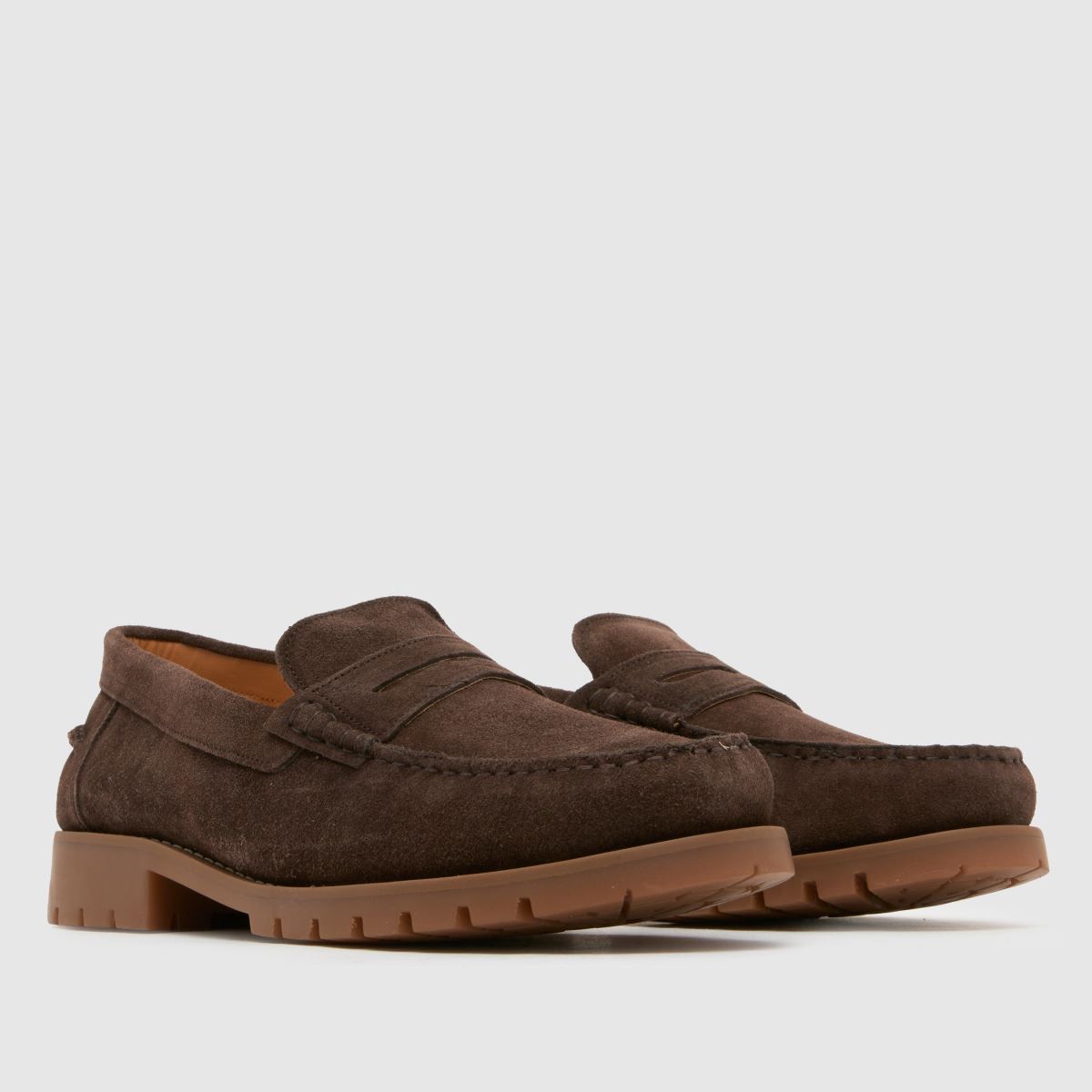 schuh Rayden Suede Loafer in Brown schuh Rayden Suede Loafer 8