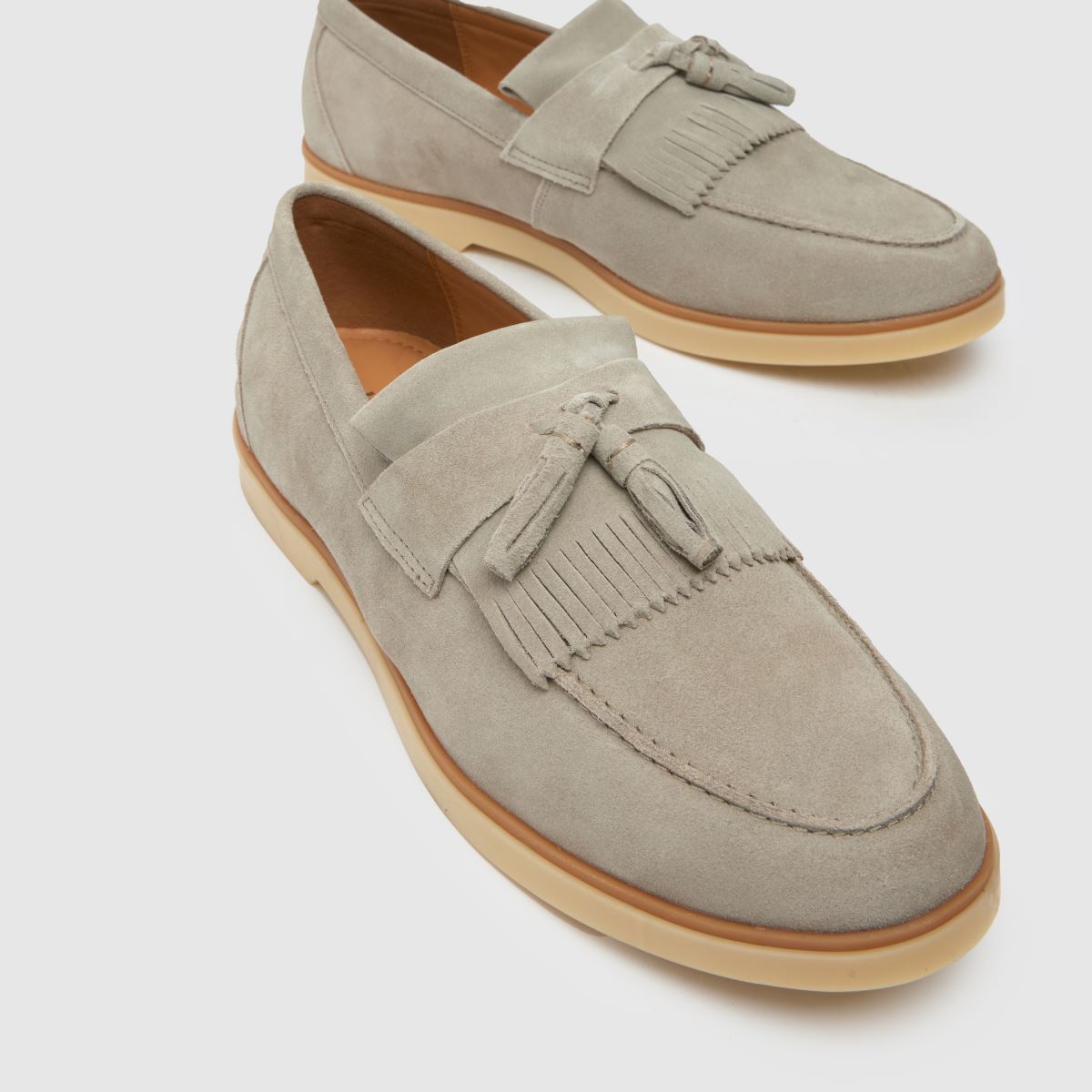 schuh Reggie Loafer in Light Grey schuh Reggie Loafer 4