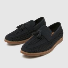 schuh Robbie Woven Loafer in Navy schuh Robbie Woven Loafer,3 of 4
