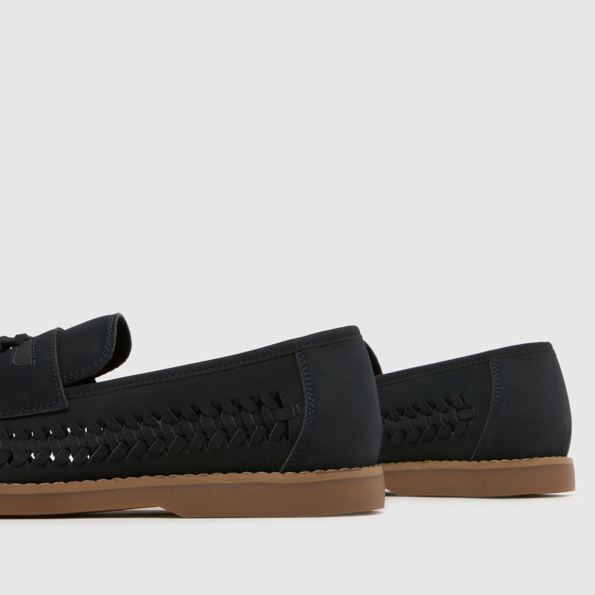 schuh Robbie Woven Loafer in Navy schuh Robbie Woven Loafer 7