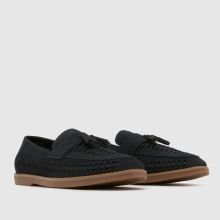schuh Robbie Woven Loafer in Navy schuh Robbie Woven Loafer,2 of 4