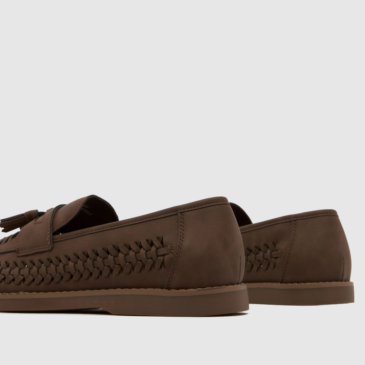 schuh Robbie Woven Loafer in Brown schuh Robbie Woven Loafer 4