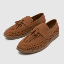 schuh Robbie Woven Loafer in Tan schuh Robbie Woven Loafer,3 of 4