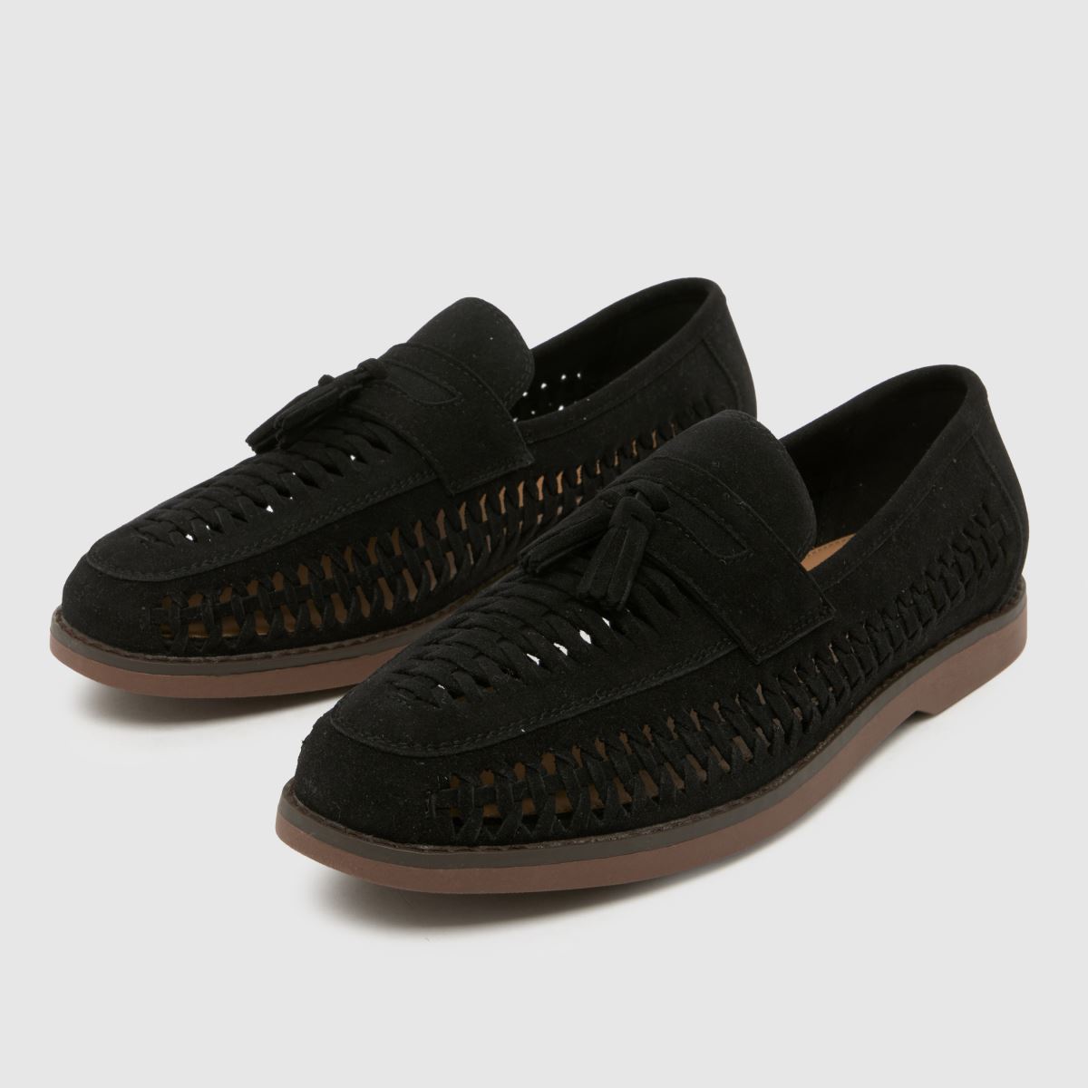 schuh Robbie Woven Loafer in Black schuh Robbie Woven Loafer 4