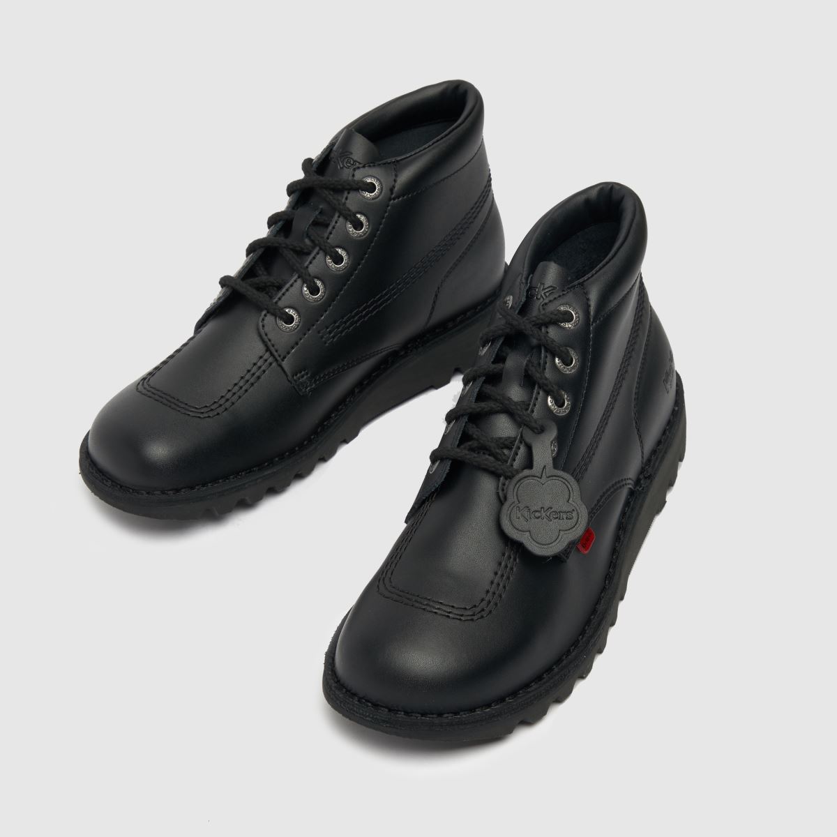 Herren Schwarz Kickers Kick Hi (2) Boots | schuh