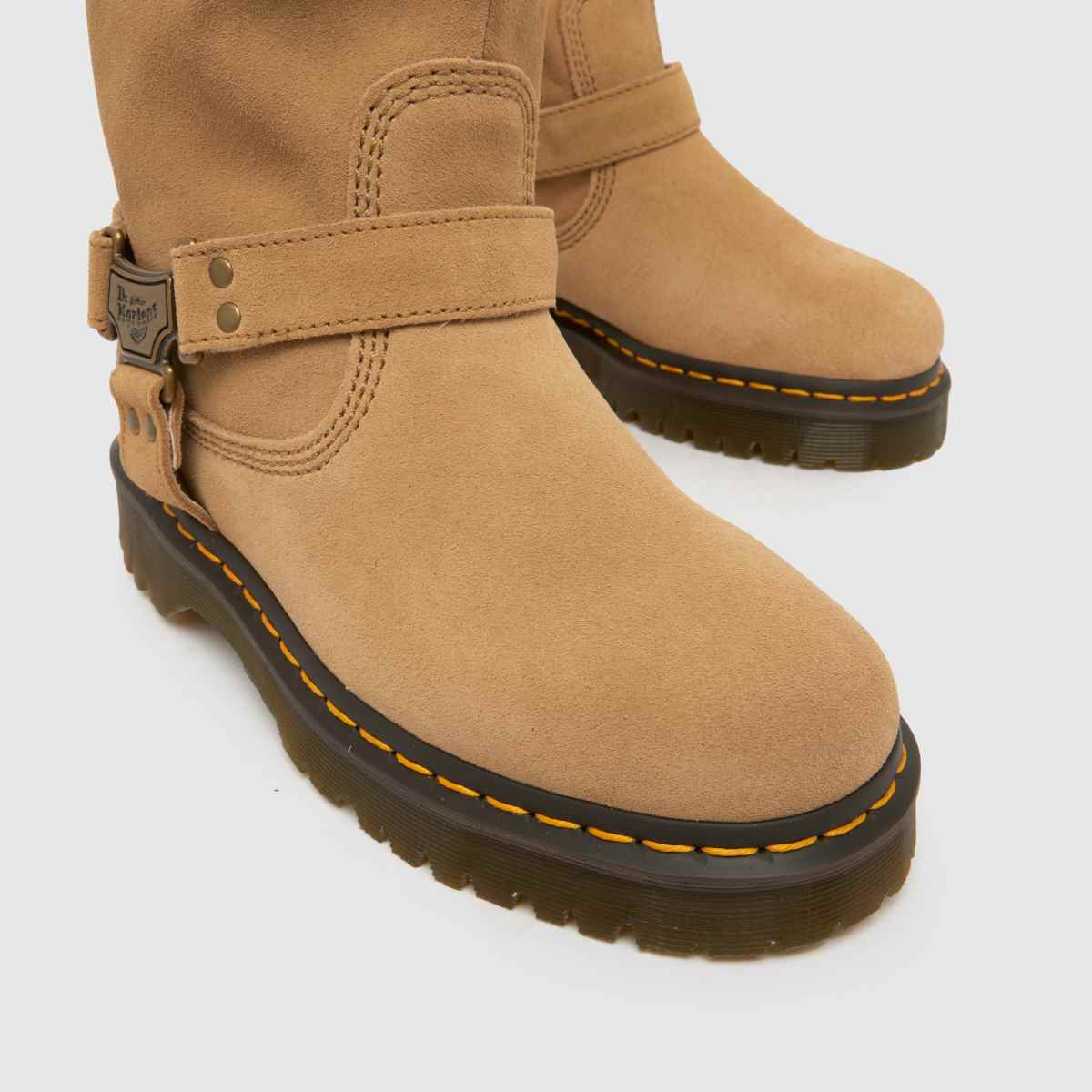 Dr Martens Anistone Hi in Beige Dr Martens Anistone Hi 4