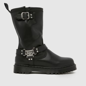 Dr Martens Black Anistone Hi Mens Boots