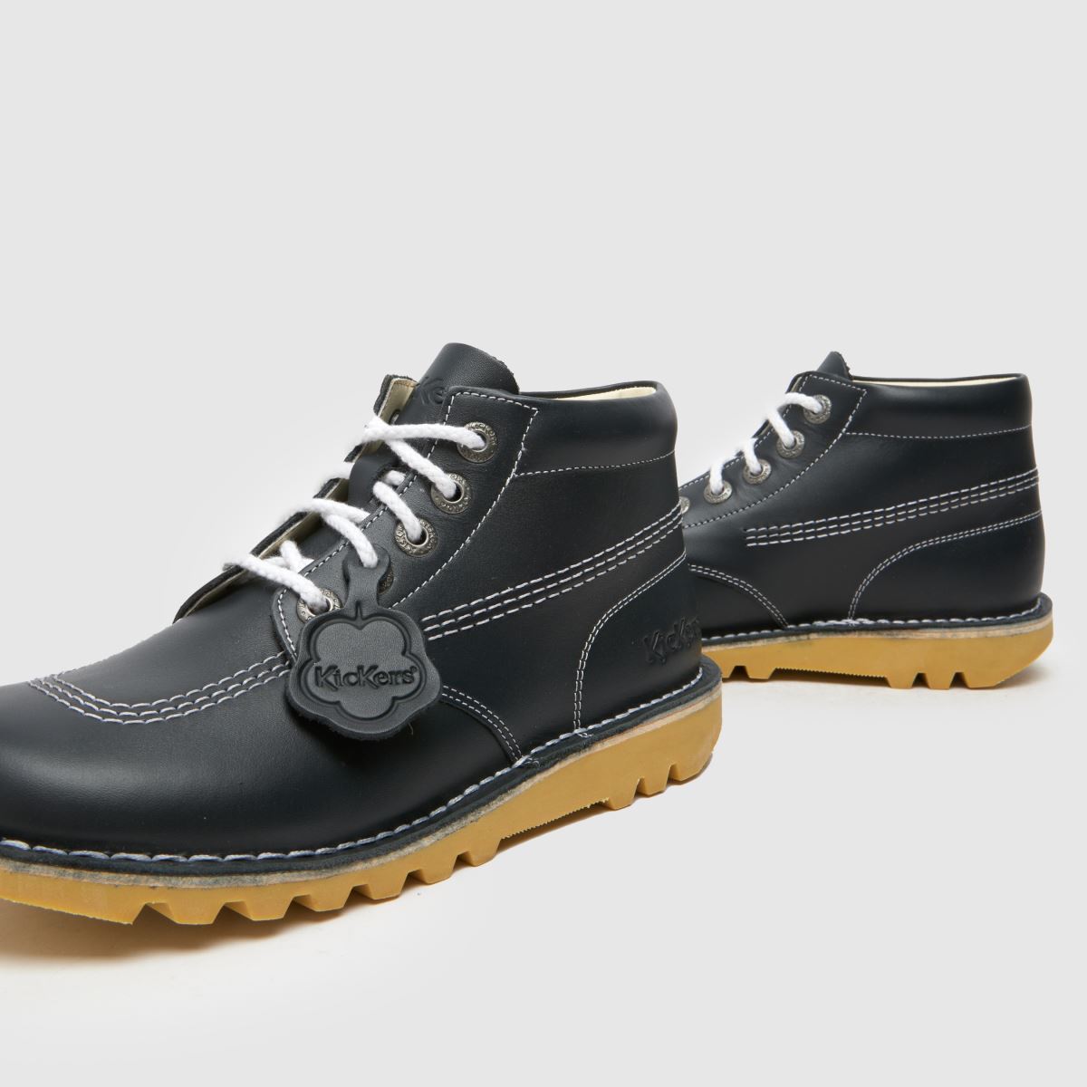 Kickers Classics Kick Hi in Navy Kickers Classics Kick Hi 7