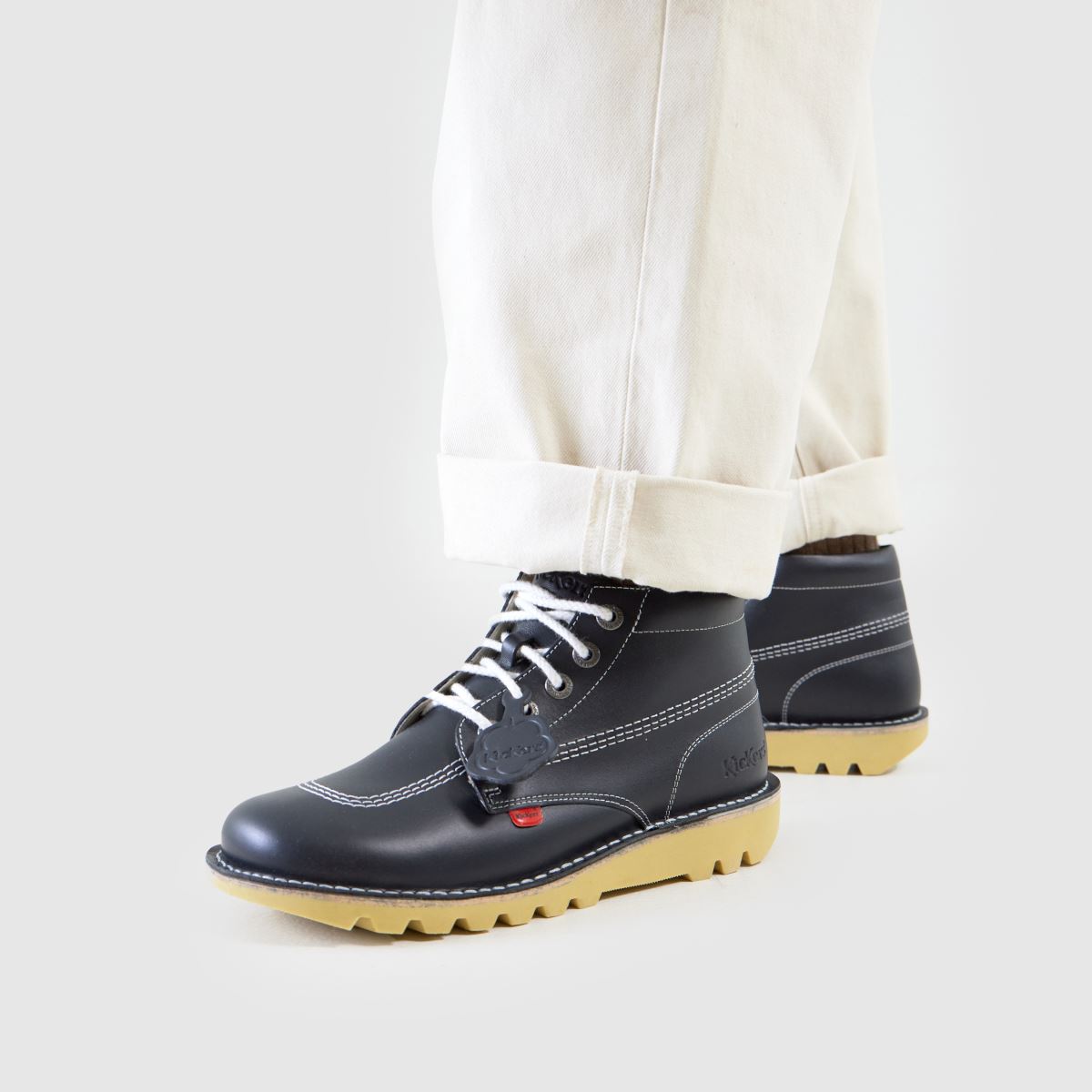 Kickers Classics Kick Hi in Navy Kickers Classics Kick Hi 8
