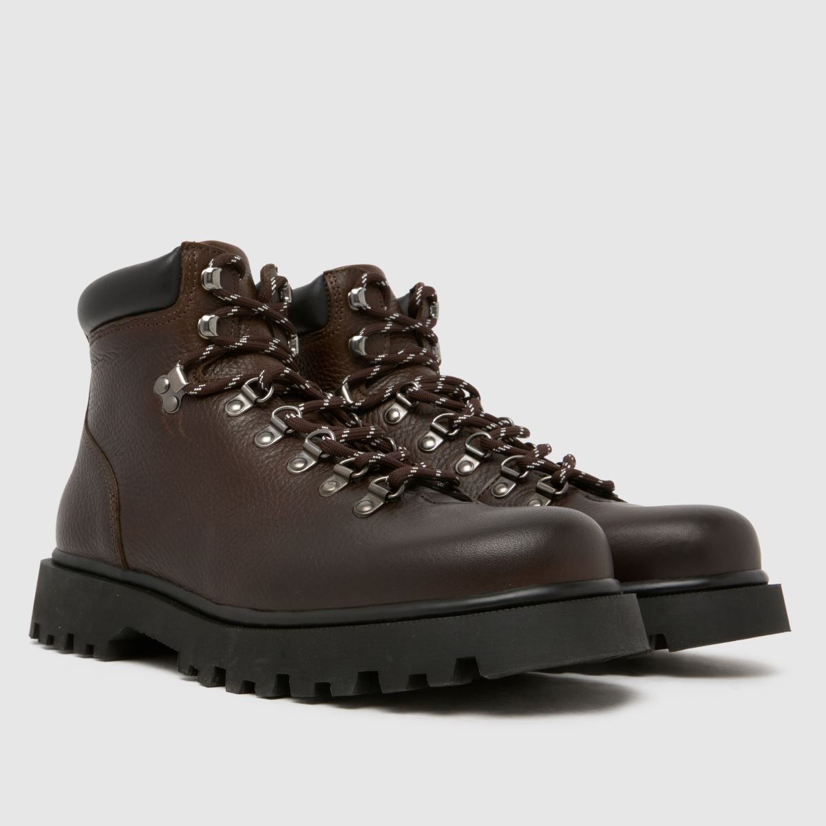 schuh Gideon Leather Hiker in Brown schuh Gideon Leather Hiker 1