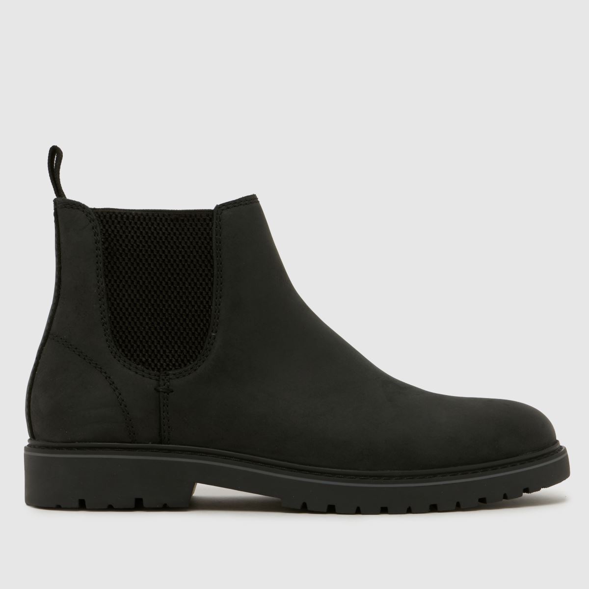 schuh Dane Leather Chelsea in Black schuh Dane Leather Chelsea