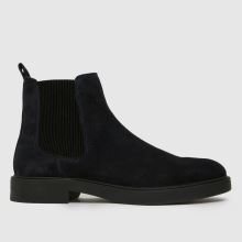 schuh Dice Suede Chelsea in Navy schuh Dice Suede Chelsea,1 of 4
