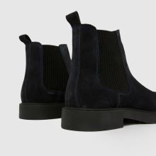 schuh Dice Suede Chelsea in Navy schuh Dice Suede Chelsea,4 of 4