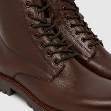 schuh Griffin Leather Lace Up in Brown schuh Griffin Leather Lace Up,3 of 4